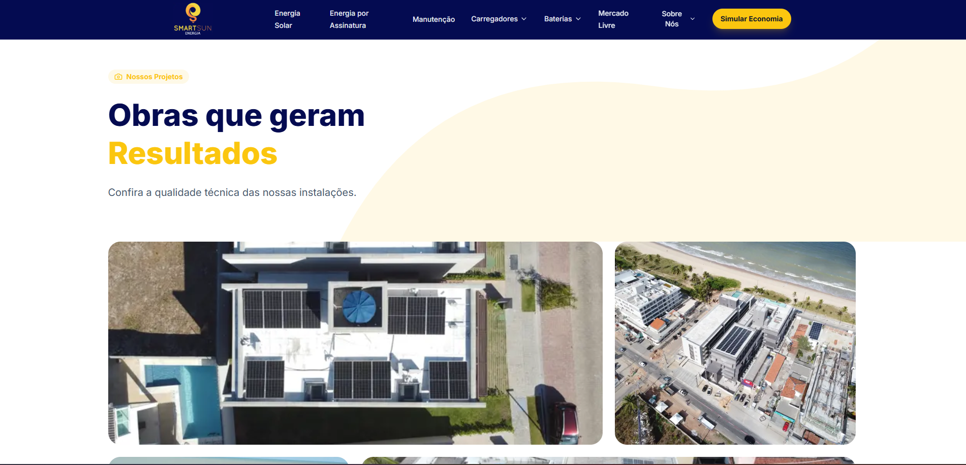 Preview do projeto Smart Sun